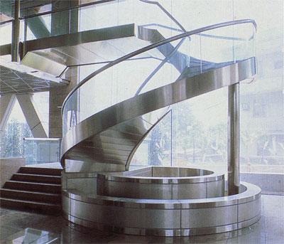 不銹鋼樓梯防指紋油應(yīng)用案例